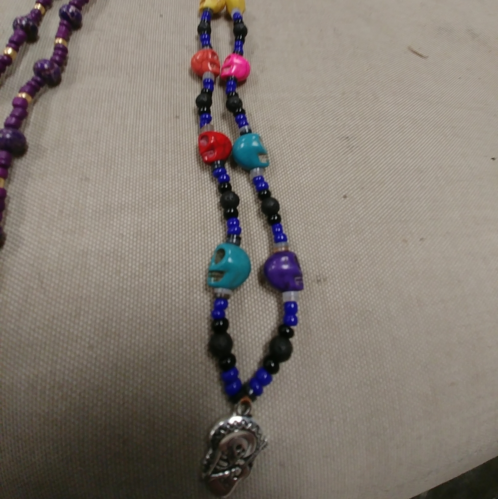 Skull necklace